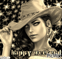 bon weekend mes amie(s) bisous - Free animated GIF