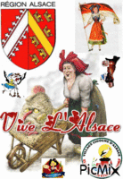 Vive l'Alsace ;) :) 动画 GIF