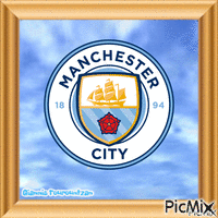 FC MANCHESTER CITY - FOOTBALL TEAM - Zdarma animovaný GIF