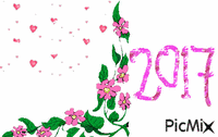 Flowery Y2017 - GIF animasi gratis