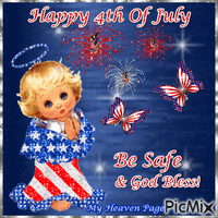 Happy 4th Of July animovaný GIF