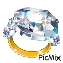 Ring diamond - Free animated GIF