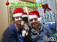 Natal União Famíliar - Gratis animerad GIF