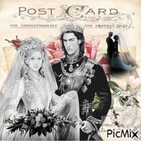 Wedding Day Postcard - 免费PNG