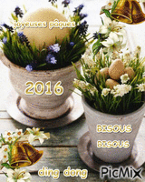 joyeuses pâques 2016 - Gratis animeret GIF