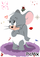 Giff Picmix Tom et Jerry Tuffy créé par moi - Nemokamas animacinis gif