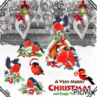 A Very Merry Christmas and Happy New Year 60 - GIF animado grátis
