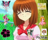 Giff Pichi Pichi Pitch Mikaru créé par moi GIF animé