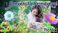 Benvenuta Primavera! - Бесплатный анимированный гифка