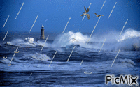Dangerous Storm - GIF animate gratis