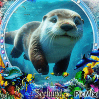 Seal animovaný GIF