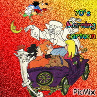 70's Morning cartoon - Zdarma animovaný GIF
