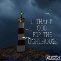 The Lighthouse - Бесплатный анимированный гифка
