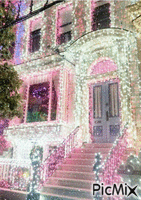 casa illuminata - Ücretsiz animasyonlu GIF