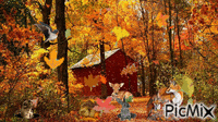 automne - GIF animado gratis