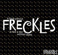 Freckles - Ingyenes animált GIF