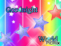 Goodnight World - Gratis animerad GIF