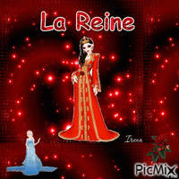 La REINE - Бесплатный анимированный гифка