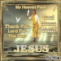 Thank You Lord For This Day! - Ingyenes animált GIF