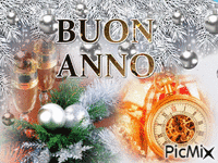 BUON ANNO HAPPY NEW YEAR Animated GIF