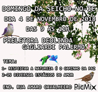 DOMINGO 4 DE NOVEMBRO 18 - Бесплатный анимированный гифка