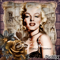 Marilyn Monroe 🌹🌹🌹🌹 - Безплатен анимиран GIF