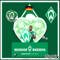 Mein Herzenteam--Werder Bremen - Nemokamas animacinis gif