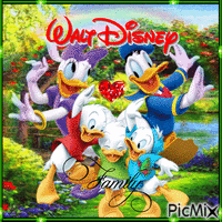 Walt Disney Family animowany gif