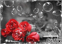 les roses анимиран GIF