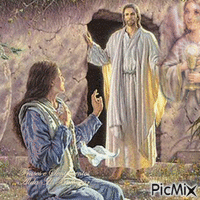 Jesus e Maria GIF animata