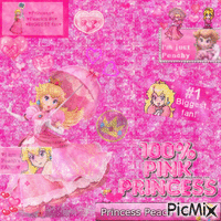 ❤Peach's #1 Fan is me!!! :D❤ Animated GIF