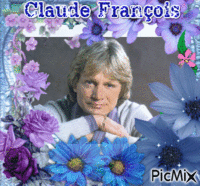 Claude François - Безплатен анимиран GIF