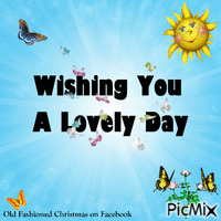 Lovely Day - GIF animé gratuit
