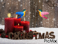 Frohe  Weihnachten - Besplatni animirani GIF