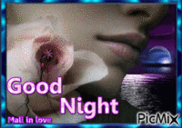GOOD NIGHT - Nemokamas animacinis gif
