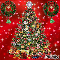 Christmas Tree - Ücretsiz animasyonlu GIF