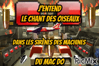 sirènes du mac do - Безплатен анимиран GIF