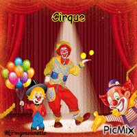 cirque - GIF animé gratuit
