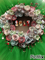2017 Flower Wreath - Ingyenes animált GIF