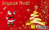 Joyeux Noel - Gratis animerad GIF