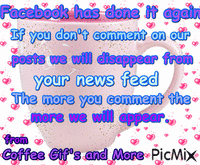 Facebook News Feed - Free animated GIF
