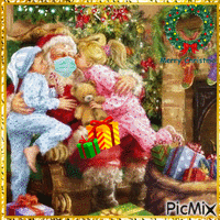 Les cadeaux - Free animated GIF