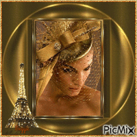 Paris Chic in gold
