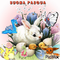 buòna pasqua - 無料のアニメーション GIF