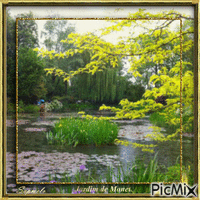 Jardim de Monet - Ilmainen animoitu GIF