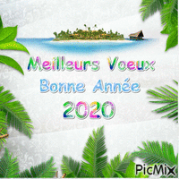 Vœux 2020 - Бесплатни анимирани ГИФ