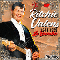 Ritchie Valens анимирани ГИФ