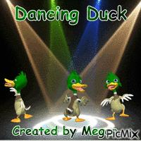 Dancing Duck - Darmowy animowany GIF