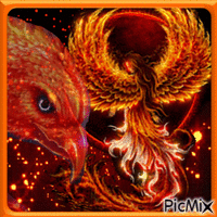 Phoenix - Animovaný GIF zadarmo