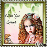 Thank you friends Animiertes GIF